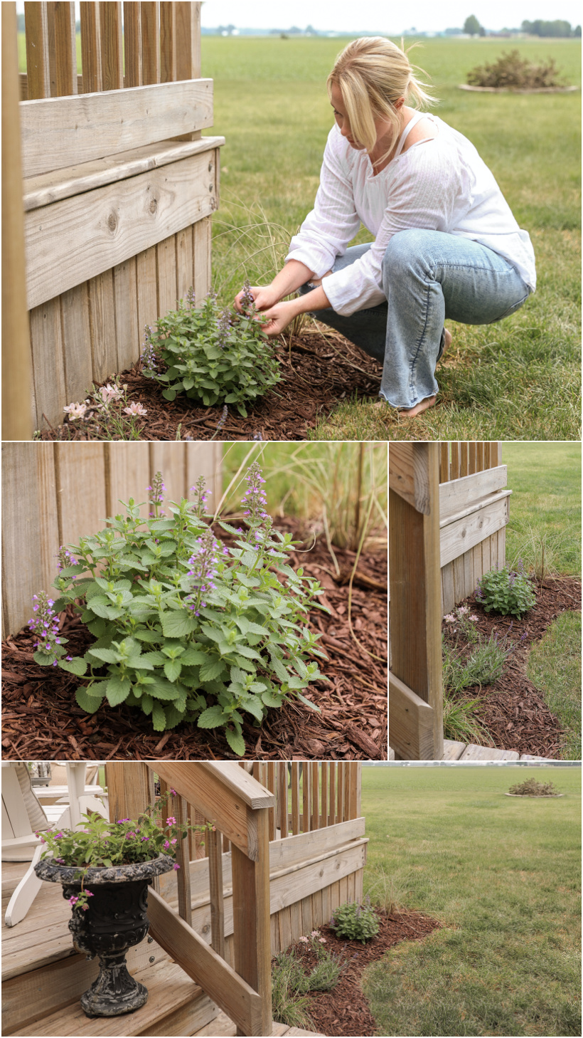 Creating a new flower bed