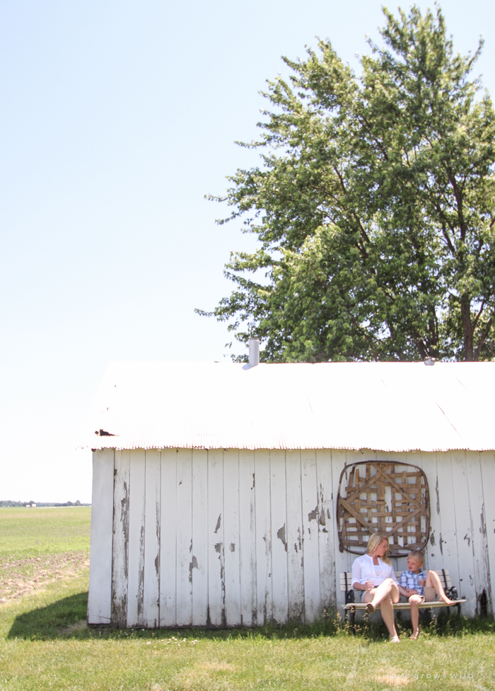 This beautiful, old farmhouse is ready for summer with fresh flowers, relaxed decor, and plenty of sunshine. Come take a tour!