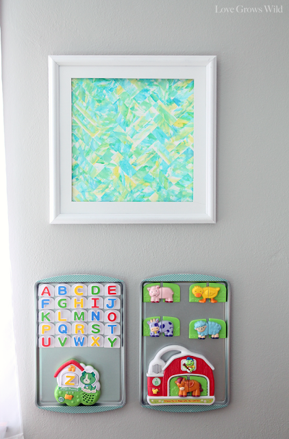 Kid's Playroom Makeover with lots of organizing tips and decor ideas! #playroom #kids #decor